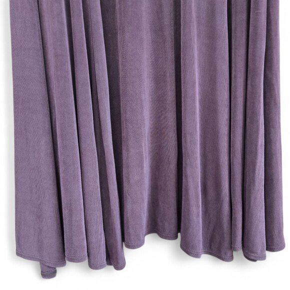 Coldwater Creek Womens Medium Travel Knit Midi Skirt Brown - Picture 4 of 5